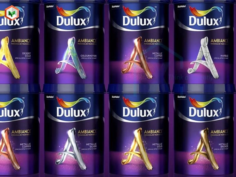 Dulux – Sơn hiệu ứng ánh kim cho nội thất hiện đại