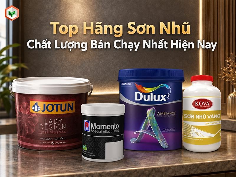 Top 5+ Hãng Sơn Nhũ Chất Lượng Bán Chạy Nhất Hiện Nay