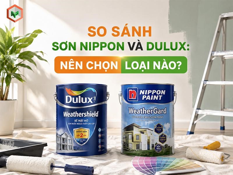 So Sánh Sơn Nippon Và Dulux: Nên Chọn Loại Nào?