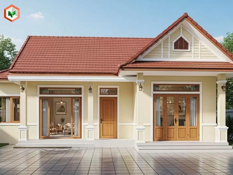 Top 10 Màu Sơn Kova Ngoài Trời Bền Đẹp & Lưu Ý Lựa Chọn 28 Sơn Kova ngoại thất màu vàng nhạt