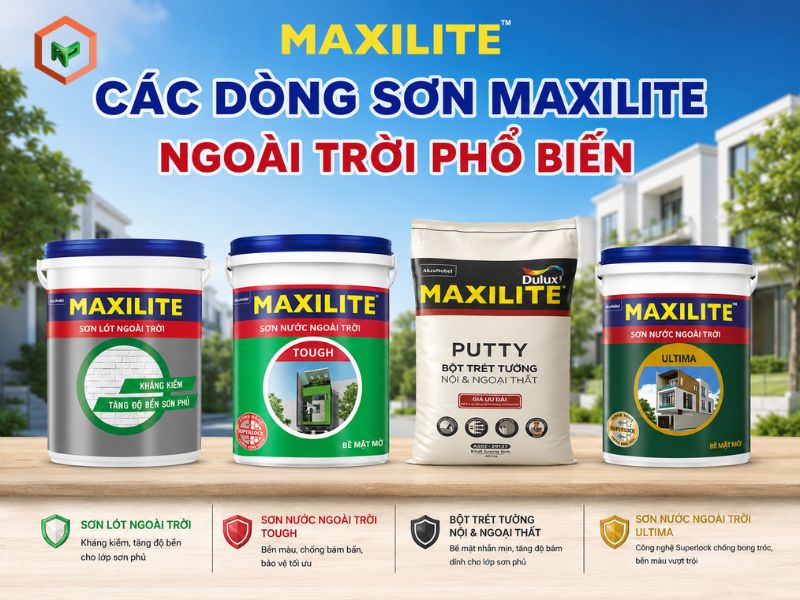 Các sản phẩm Maxilite ngoài trời phổ biến