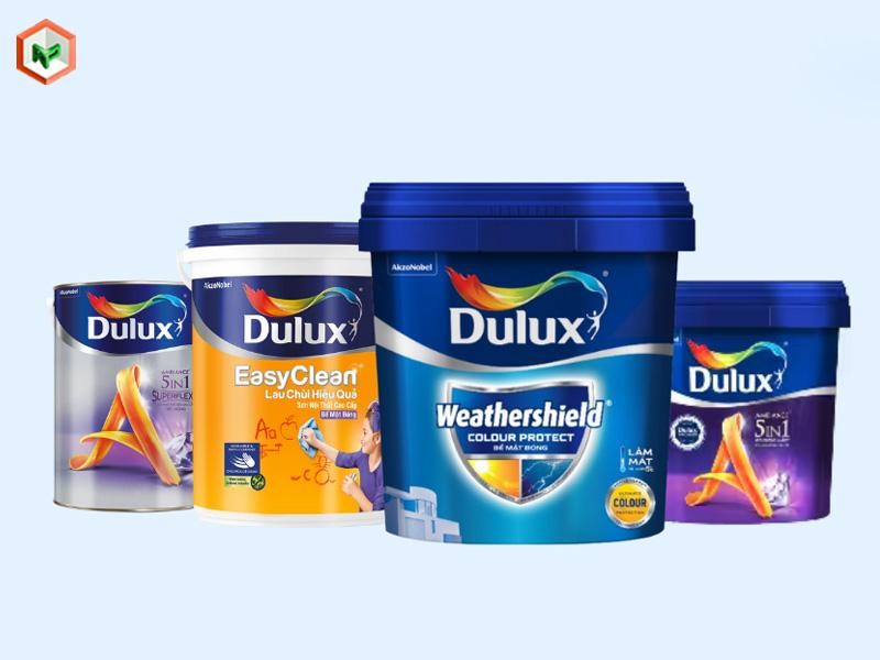 Các dòng sản phẩm sơn Dulux phổ biến