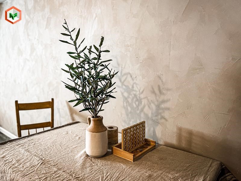 Sơn Hiệu Ứng Đất Sét: Đặc Điểm, Ứng Dụng, Top Mẫu Đẹp & Lưu Ý Thi Công 25 Sơn hiệu ứng đất sét phong cách Minimalism