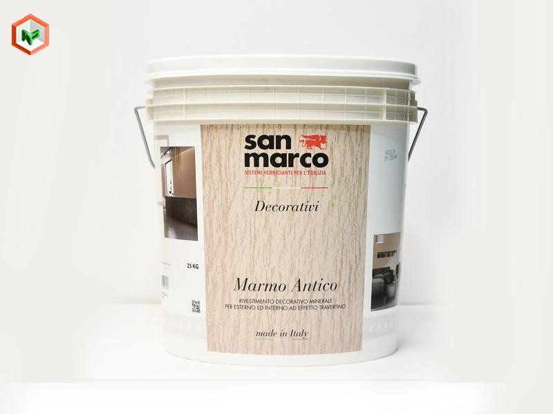 Sơn Hiệu Ứng Đất Sét: Đặc Điểm, Ứng Dụng, Top Mẫu Đẹp & Lưu Ý Thi Công 31 Sơn hiệu ứng đất sét San Marco Marmo Antico