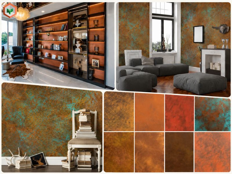 Sơn giả cổ hiệu ứng gỉ sét (Rust Effect)