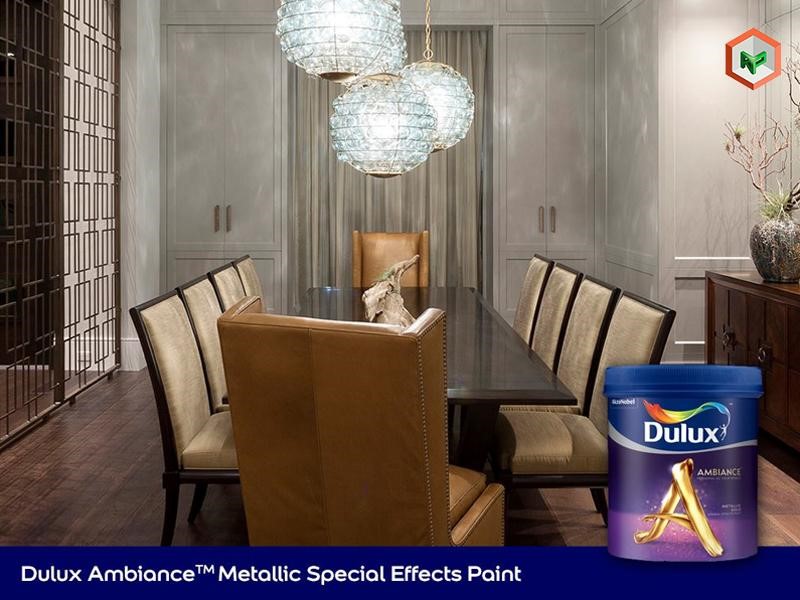 Sơn hiệu ứng kim loại Dulux Ambiance Special Effects