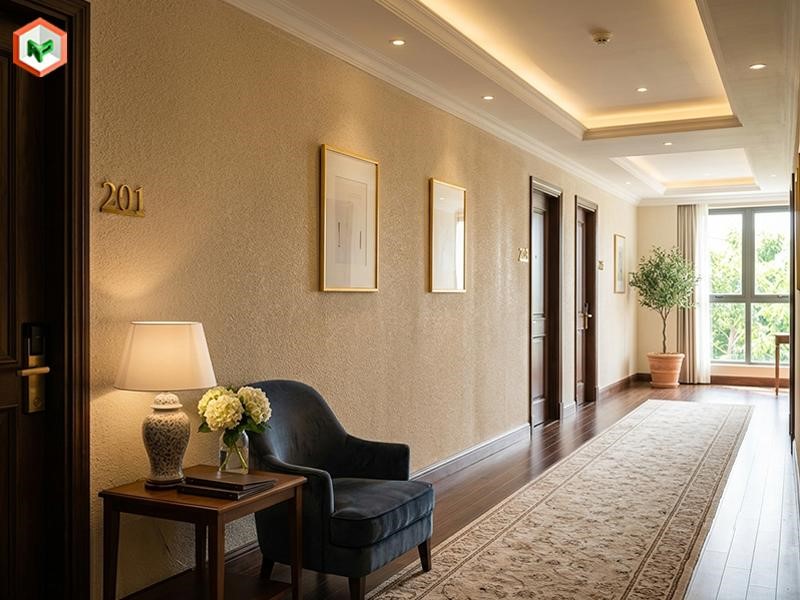 Sơn Hiệu Ứng Cát: Đặc Điểm, Ứng Dụng, Top Sản Phẩm & Lưu Ý Thi Công 17 Ứng dụng sơn hiệu ứng cát trong không gian nhà hàng, khách sạn