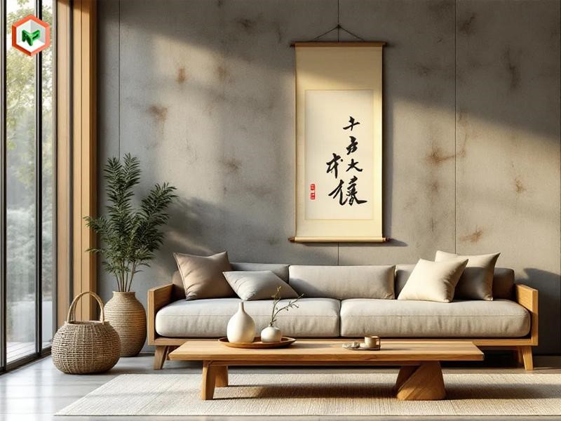 Sơn Hiệu Ứng Đất Sét: Đặc Điểm, Ứng Dụng, Top Mẫu Đẹp & Lưu Ý Thi Công 22 Ứng dụng sơn hiệu ứng đất sét trong phong cách Wabi Sabi