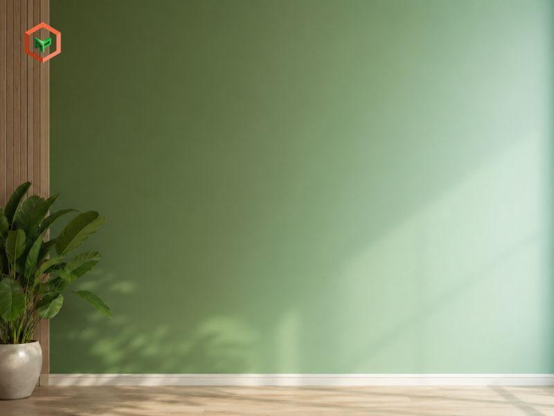 Gradient xanh lá cây rêu sang xanh bạc hà: Hơi thở trong lành từ thiên nhiên